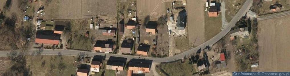 Zdjęcie satelitarne Pysząca ul.