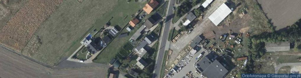 Zdjęcie satelitarne Pyzderska ul.