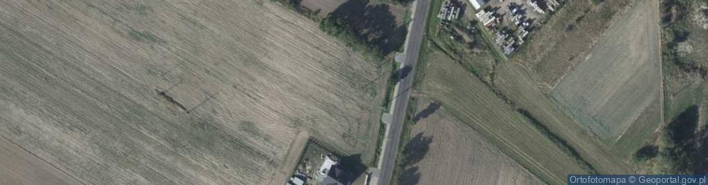 Zdjęcie satelitarne Pyzderska ul.
