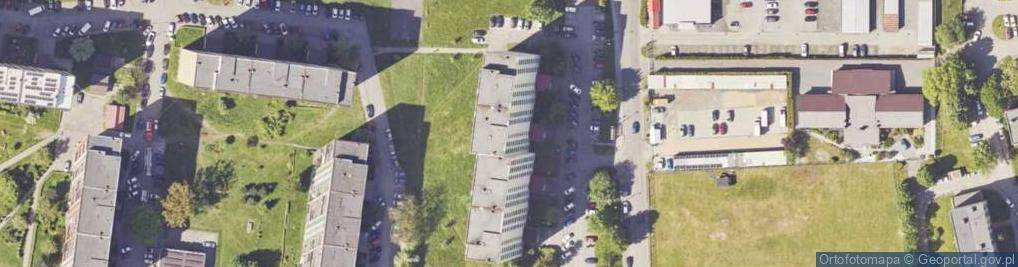 Zdjęcie satelitarne Pyki Jana ul.