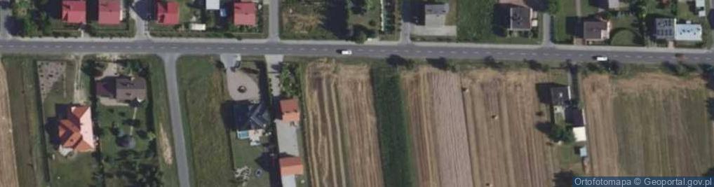 Zdjęcie satelitarne Pyzderska ul.