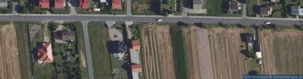 Zdjęcie satelitarne Pyzderska ul.