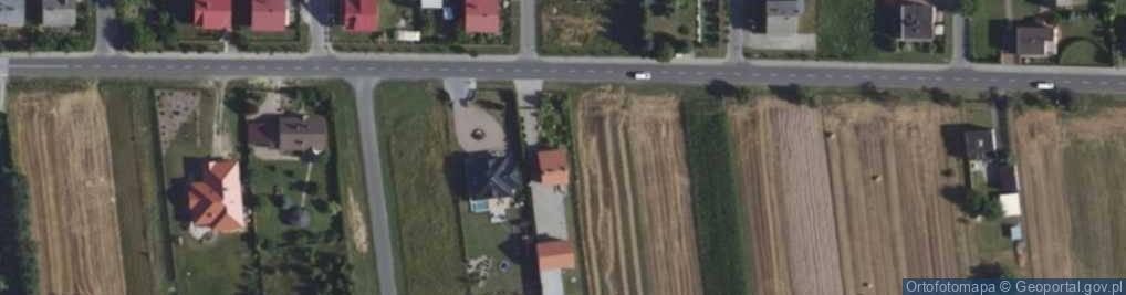 Zdjęcie satelitarne Pyzderska ul.