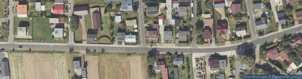 Zdjęcie satelitarne Pyzderska ul.