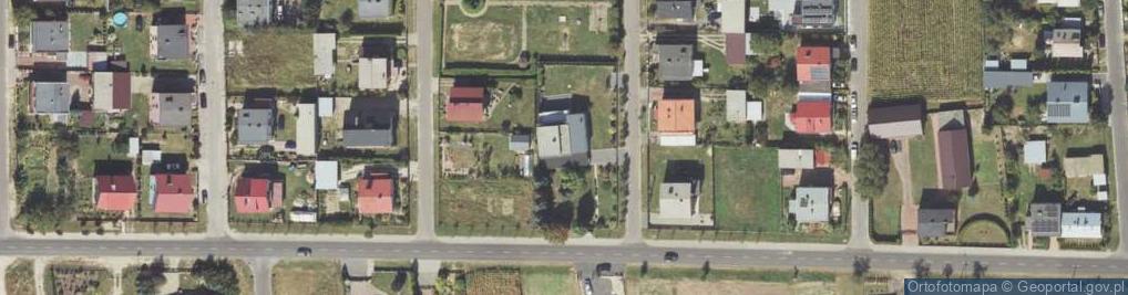 Zdjęcie satelitarne Pyzderska ul.