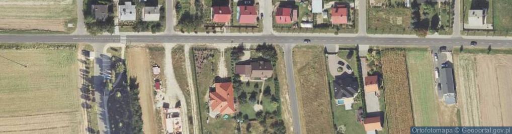 Zdjęcie satelitarne Pyzderska ul.