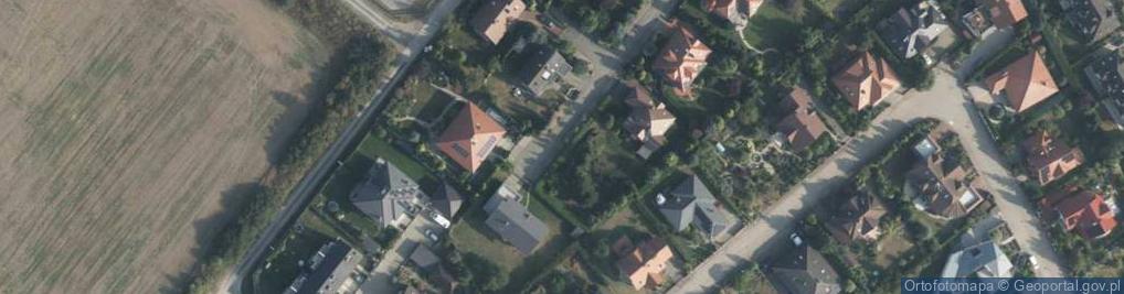 Zdjęcie satelitarne Rajska ul.