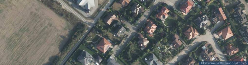 Zdjęcie satelitarne Rajska ul.