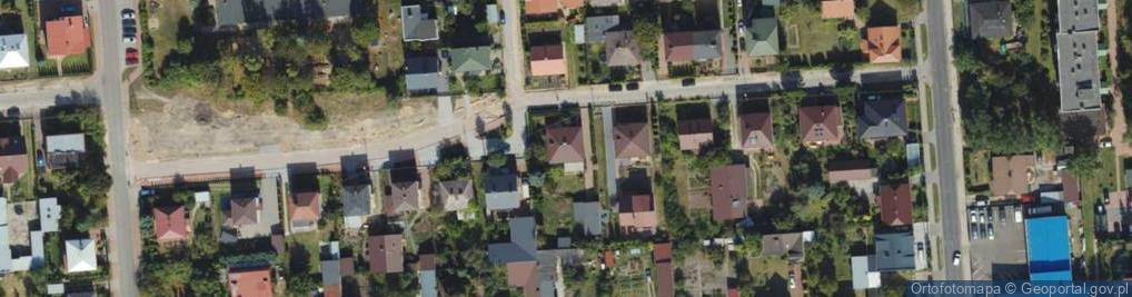 Zdjęcie satelitarne Rakowa ul.