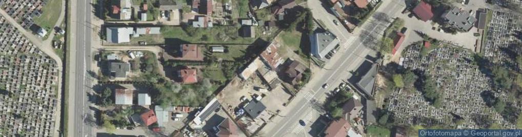 Zdjęcie satelitarne Raginisa Władysława, mjr. ul.