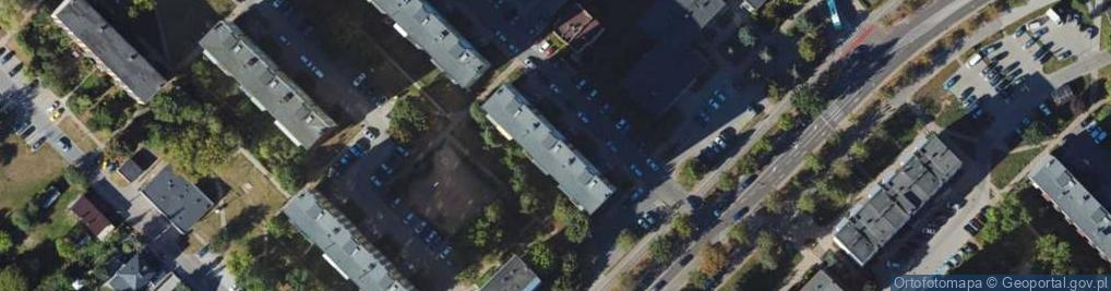 Zdjęcie satelitarne Radzymińska ul.