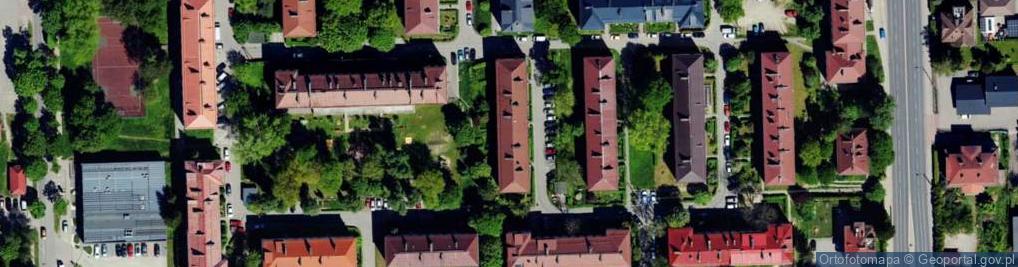 Zdjęcie satelitarne Radosna ul.