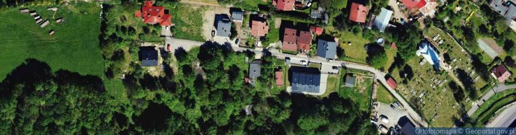 Zdjęcie satelitarne Rajska ul.