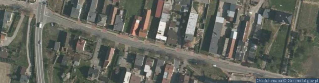 Zdjęcie satelitarne Raciborska ul.