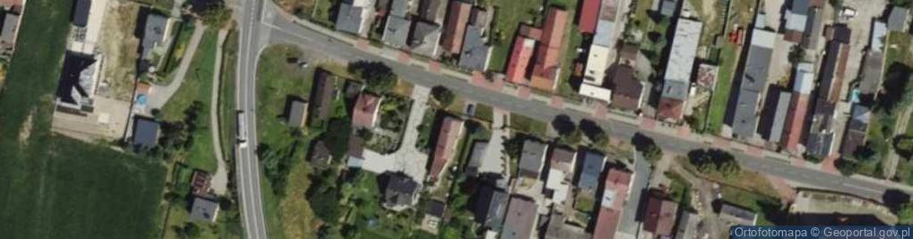 Zdjęcie satelitarne Raciborska ul.