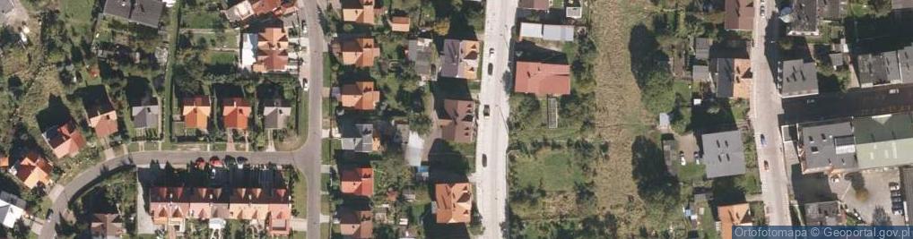 Zdjęcie satelitarne Racławicka ul.