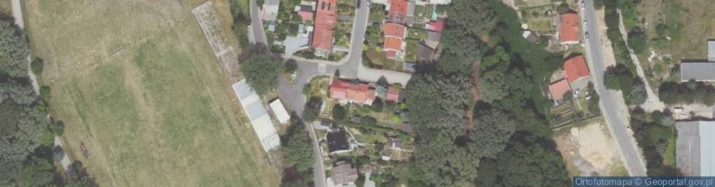 Zdjęcie satelitarne Rajska ul.