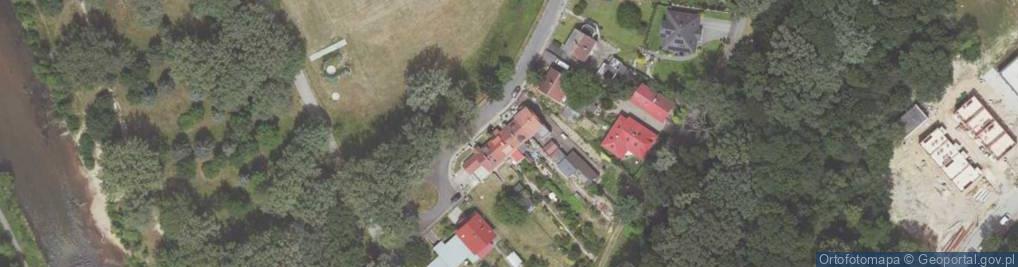 Zdjęcie satelitarne Rajska ul.