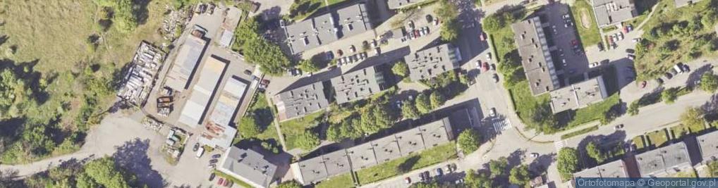 Zdjęcie satelitarne Racjonalizatorów ul.