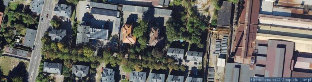 Zdjęcie satelitarne Racjonalizatorów ul.