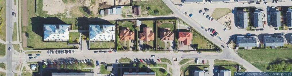 Zdjęcie satelitarne Ranieckiej Marii ul.