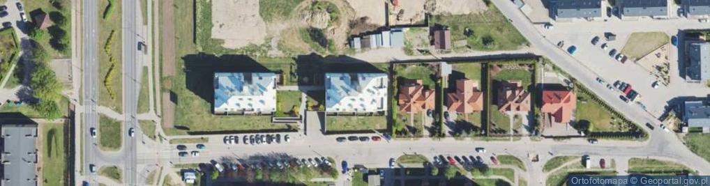 Zdjęcie satelitarne Ranieckiej Marii ul.