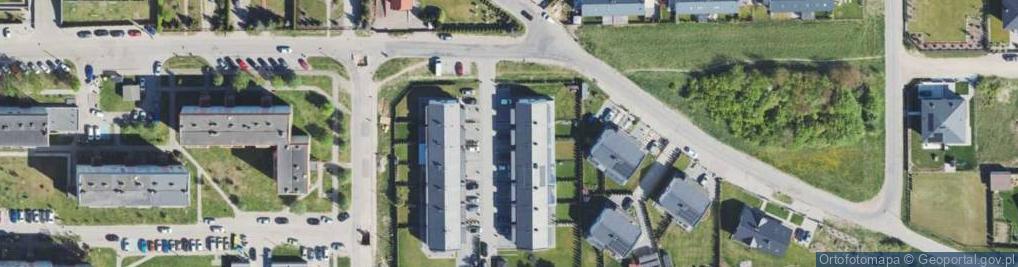 Zdjęcie satelitarne Ranieckiej Marii ul.