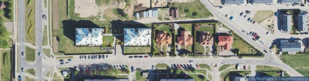 Zdjęcie satelitarne Ranieckiej Marii ul.