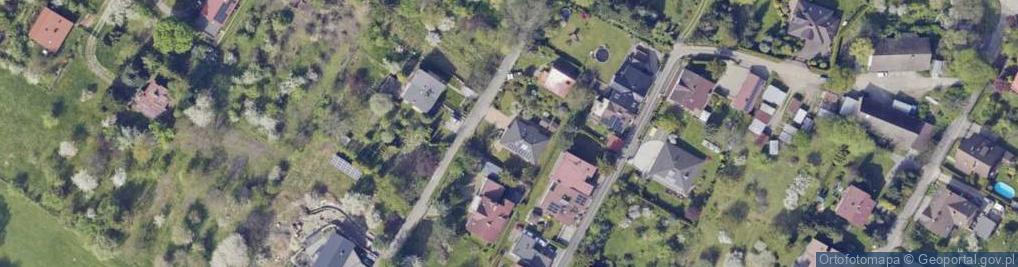 Zdjęcie satelitarne Rajska ul.