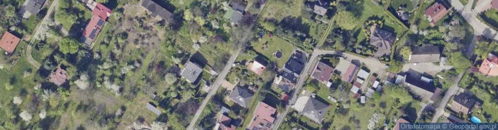 Zdjęcie satelitarne Rajska ul.