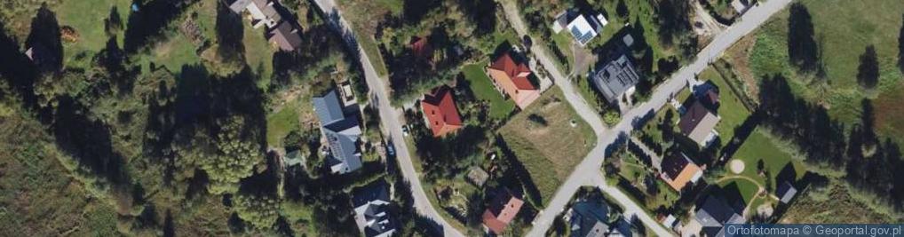 Zdjęcie satelitarne Rajska ul.