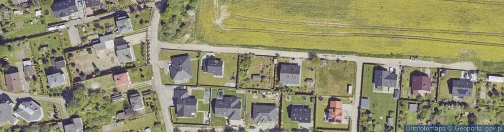 Zdjęcie satelitarne Rajska ul.