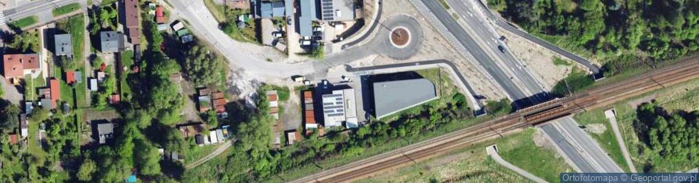 Zdjęcie satelitarne Rakowska ul.