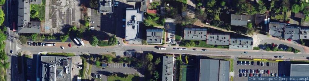 Zdjęcie satelitarne Racławicka ul.