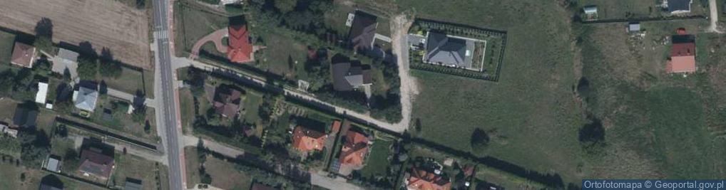 Zdjęcie satelitarne Rajska ul.