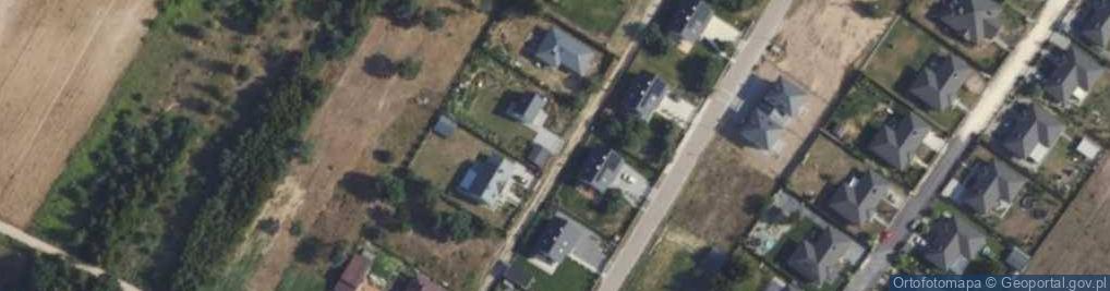 Zdjęcie satelitarne Rajska ul.