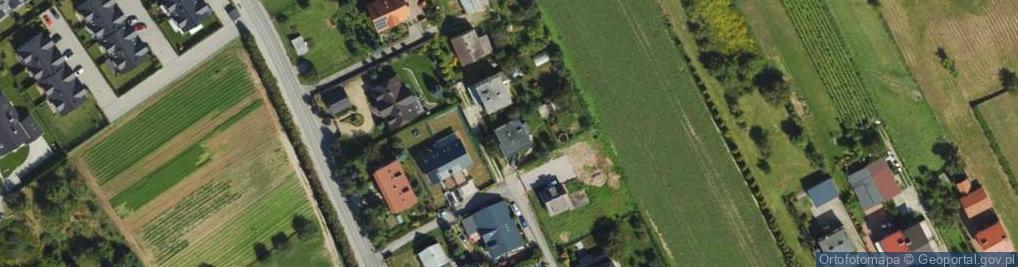 Zdjęcie satelitarne Rajska ul.