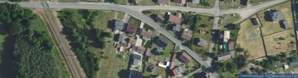 Zdjęcie satelitarne Raciborska ul.