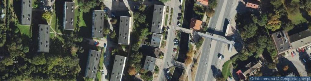 Zdjęcie satelitarne Raduńska ul.