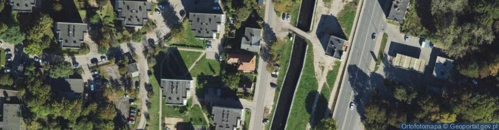 Zdjęcie satelitarne Raduńska ul.
