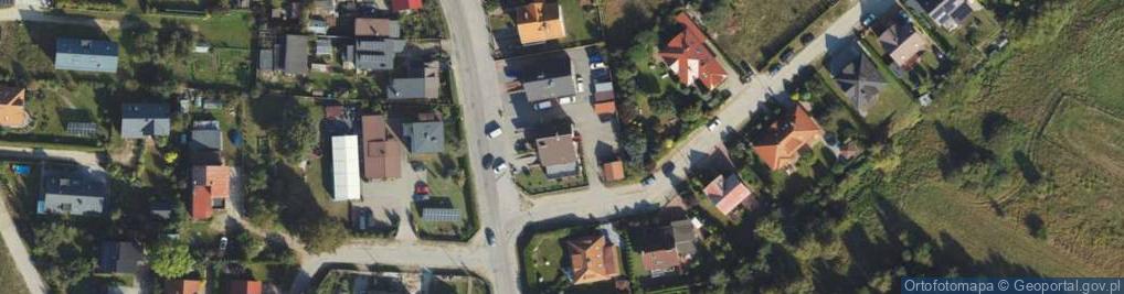 Zdjęcie satelitarne Radarowa ul.