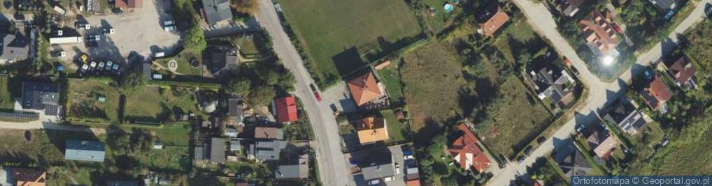 Zdjęcie satelitarne Radarowa ul.