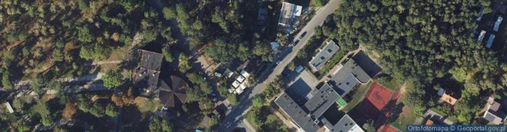 Zdjęcie satelitarne Radosna ul.
