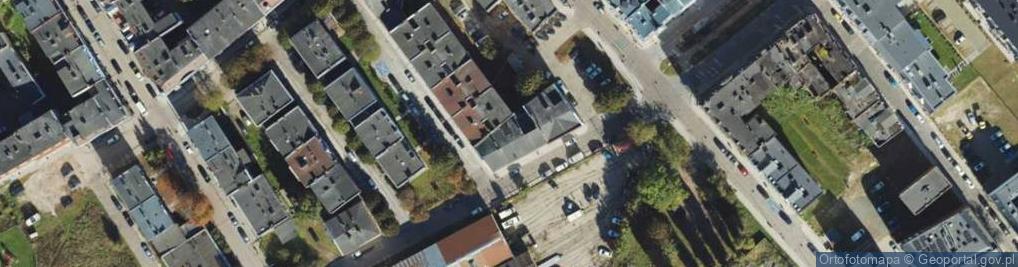 Zdjęcie satelitarne Radna ul.