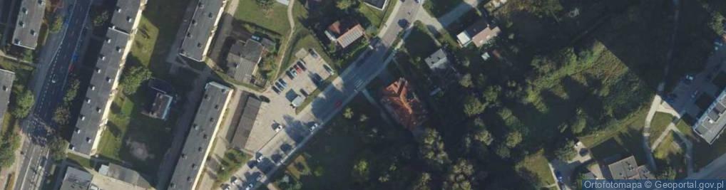 Zdjęcie satelitarne Raduńska ul.