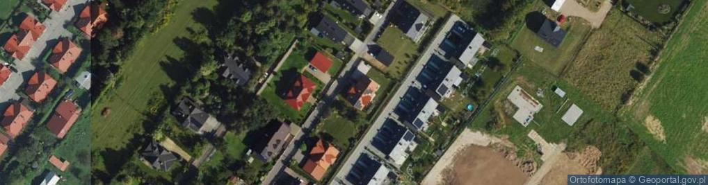 Zdjęcie satelitarne Rajska ul.