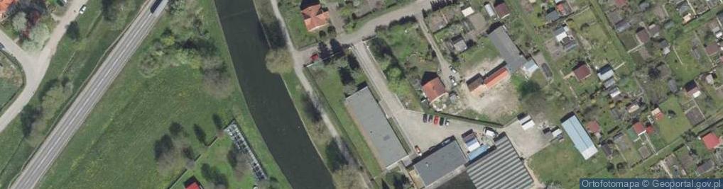 Zdjęcie satelitarne Rajska ul.