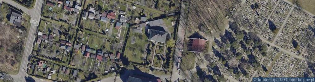 Zdjęcie satelitarne Radosna ul.