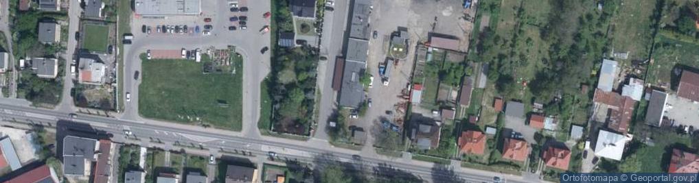 Zdjęcie satelitarne Raciborska ul.