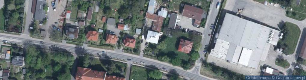 Zdjęcie satelitarne Raciborska ul.
